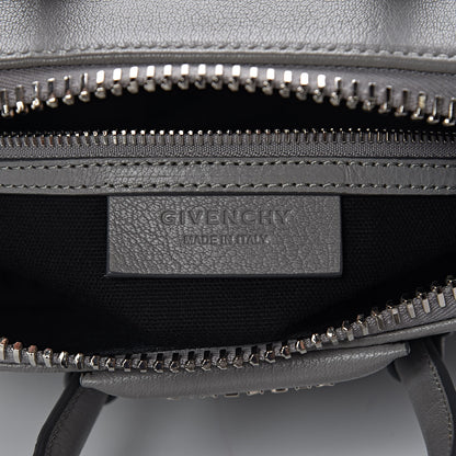 Givenchy Sugar Goatskin Mini Antigona Pearl Grey 6 of 11