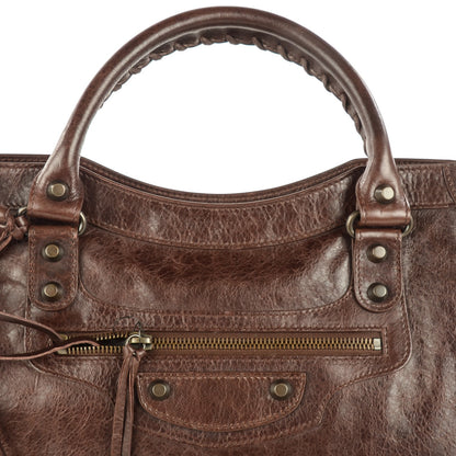 Balenciaga Agneau Classic Hardware City Cigare Fonce 12 of 16