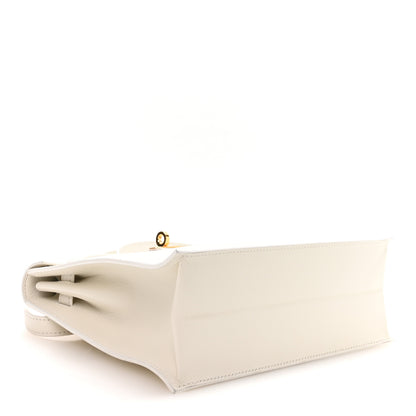 Hermes Evercolor Kelly Danse II Belt Bag White 4 of 10