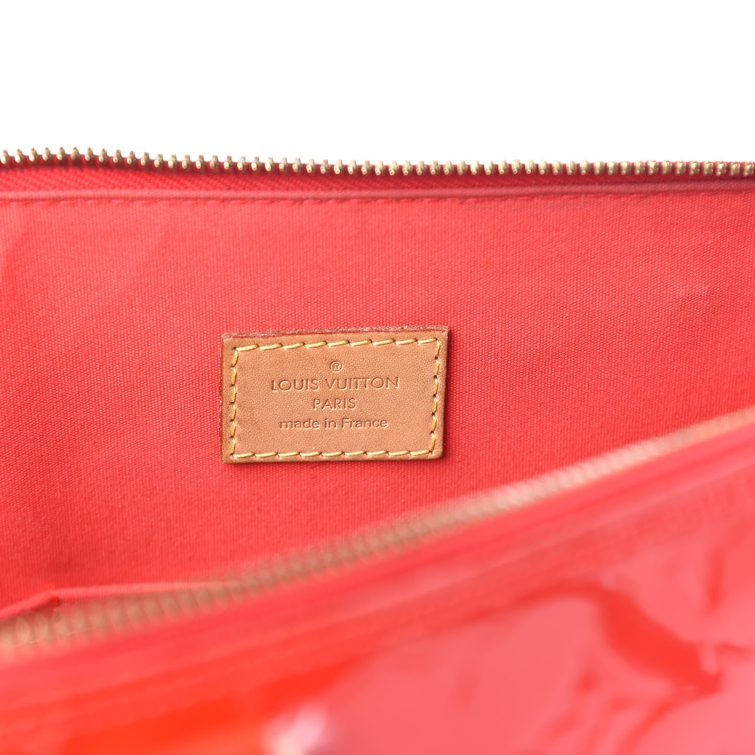 Louis Vuitton Vernis Alma GM Rouge Grenadine 6 of 17