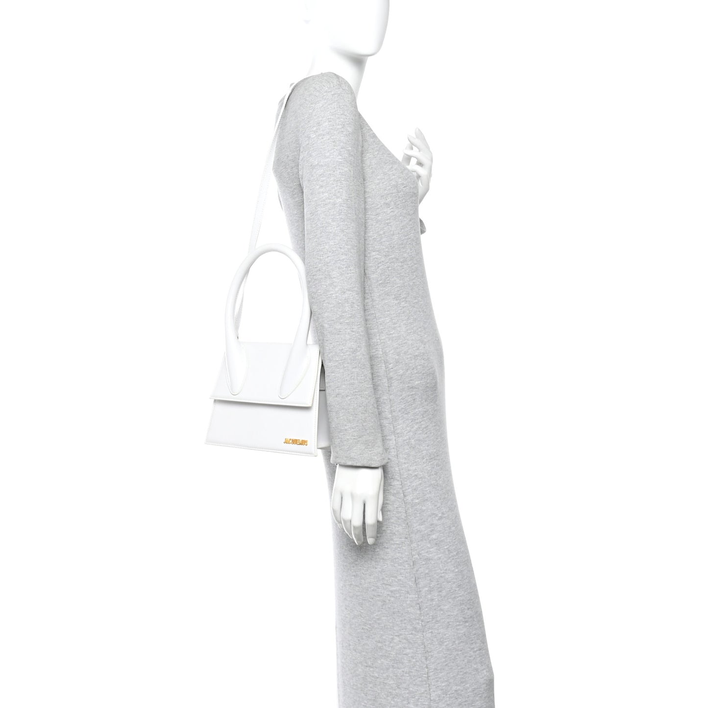 Smooth Calfskin Le Grand Chiquito White