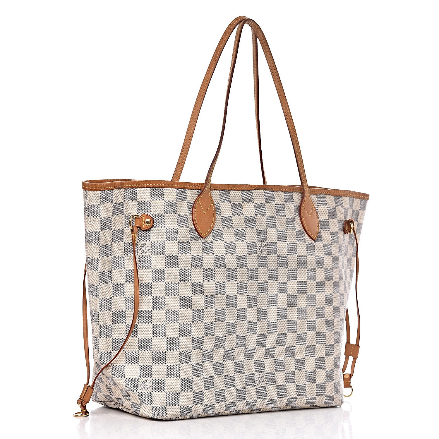 Louis Vuitton Damier Azur Neverfull MM 3 of 20