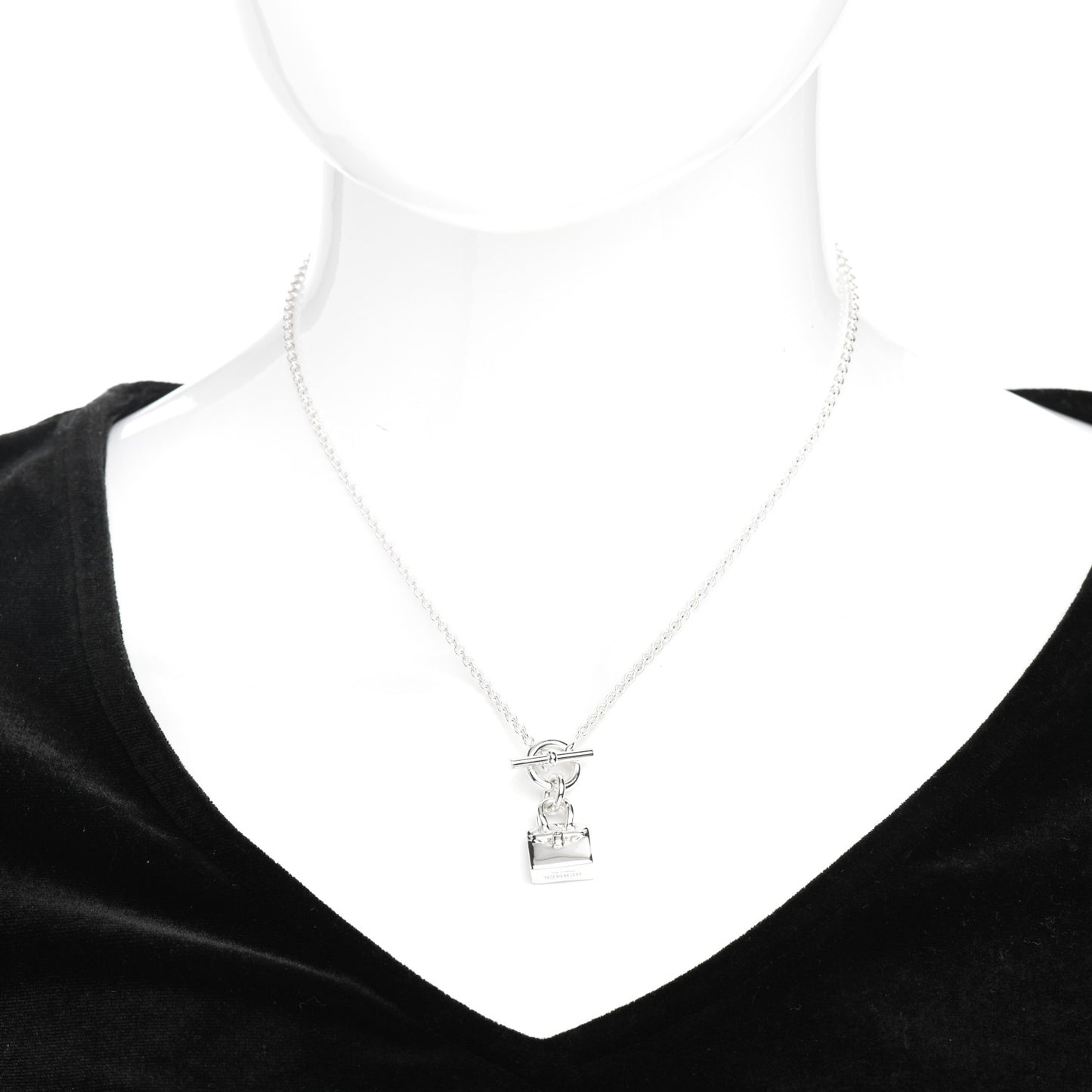 Sterling Silver Kelly Charm Pendant Necklace