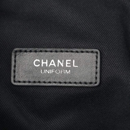 Chanel Calfskin Quilted Waist Belt Bag Black 6 of 16