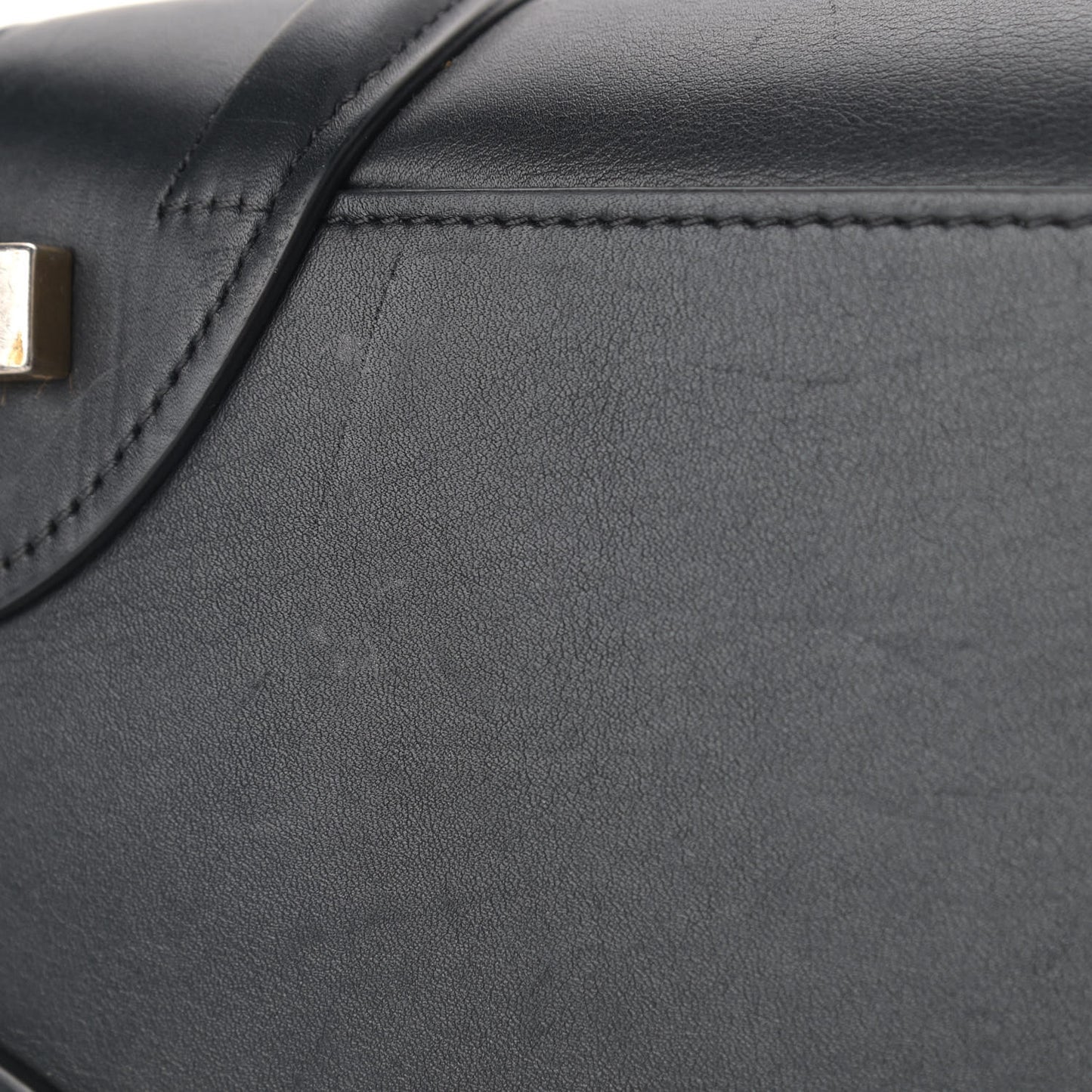 Smooth Calfskin Micro Luggage Black