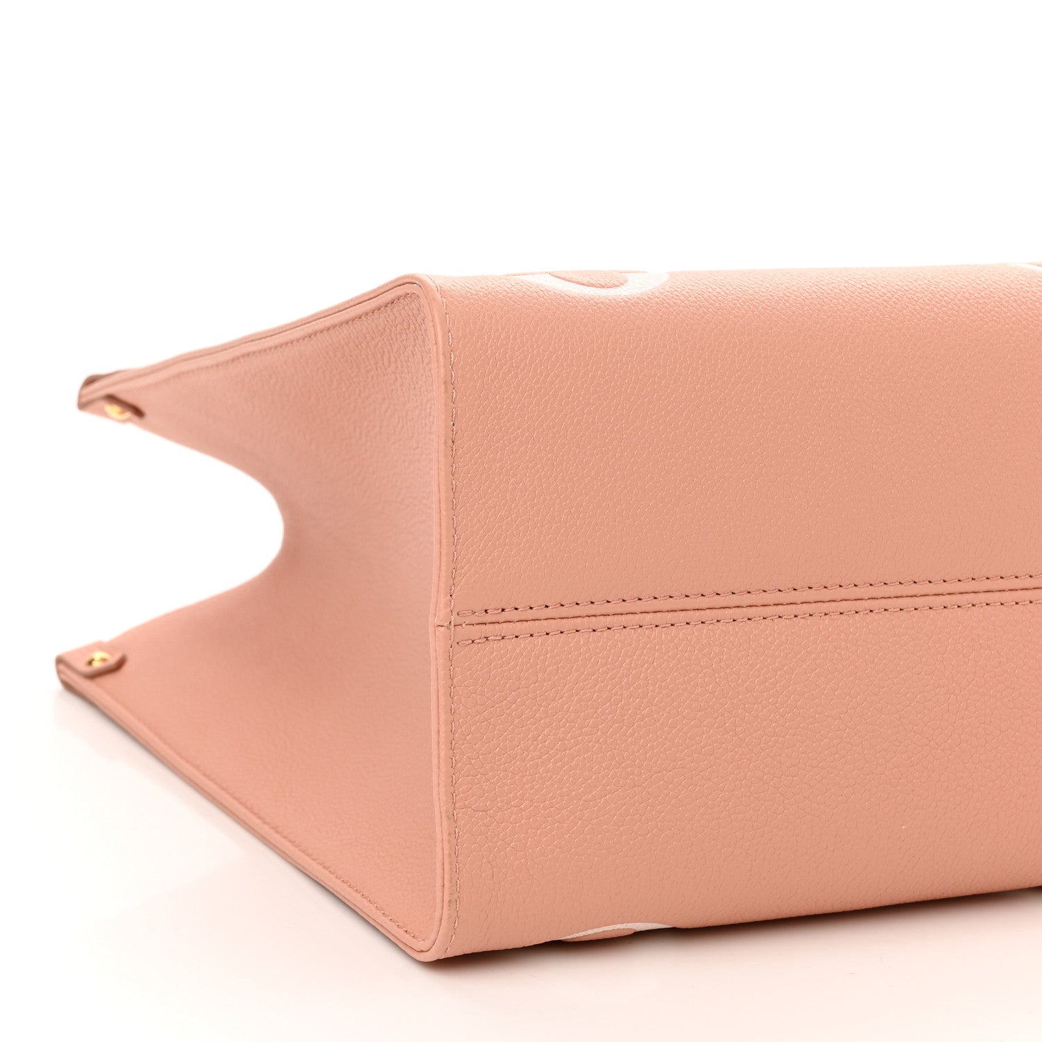 Louis Vuitton Empreinte Monogram Giant Onthego MM Rose Trianon Creme 8 of 9