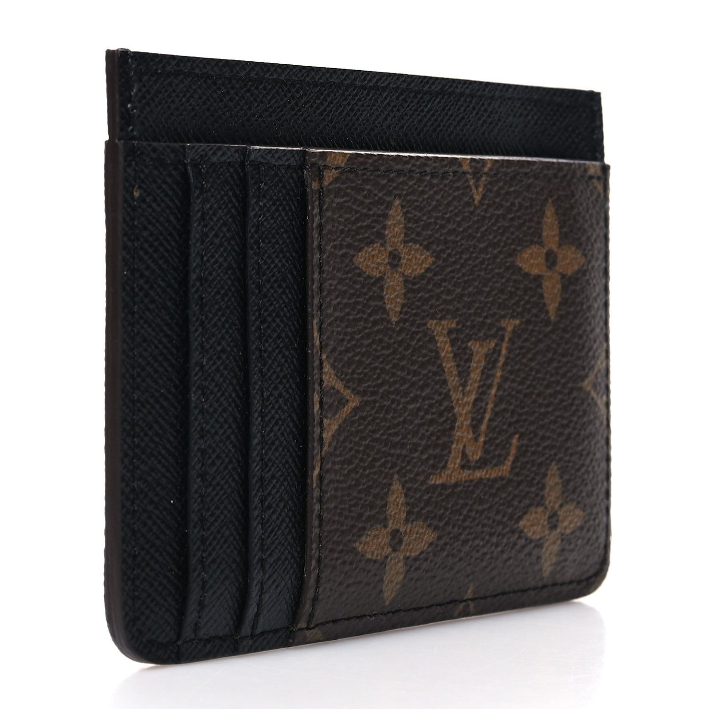 Reverse Monogram Side Up Card Holder