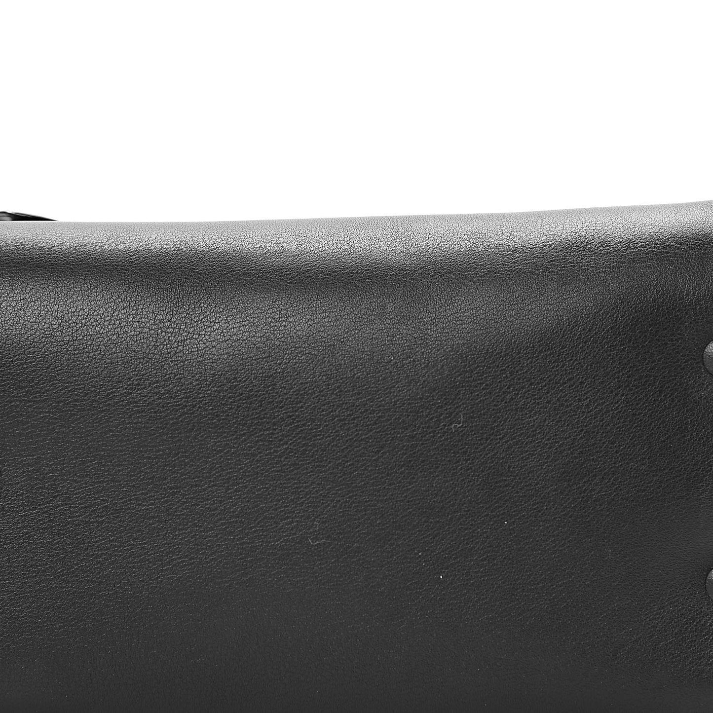 Moon Calfskin Medium Interlocking G Shoulder Bag Black