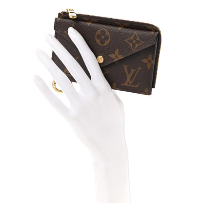 Louis Vuitton Monogram Recto Verso Card Holder Black 2 of 9
