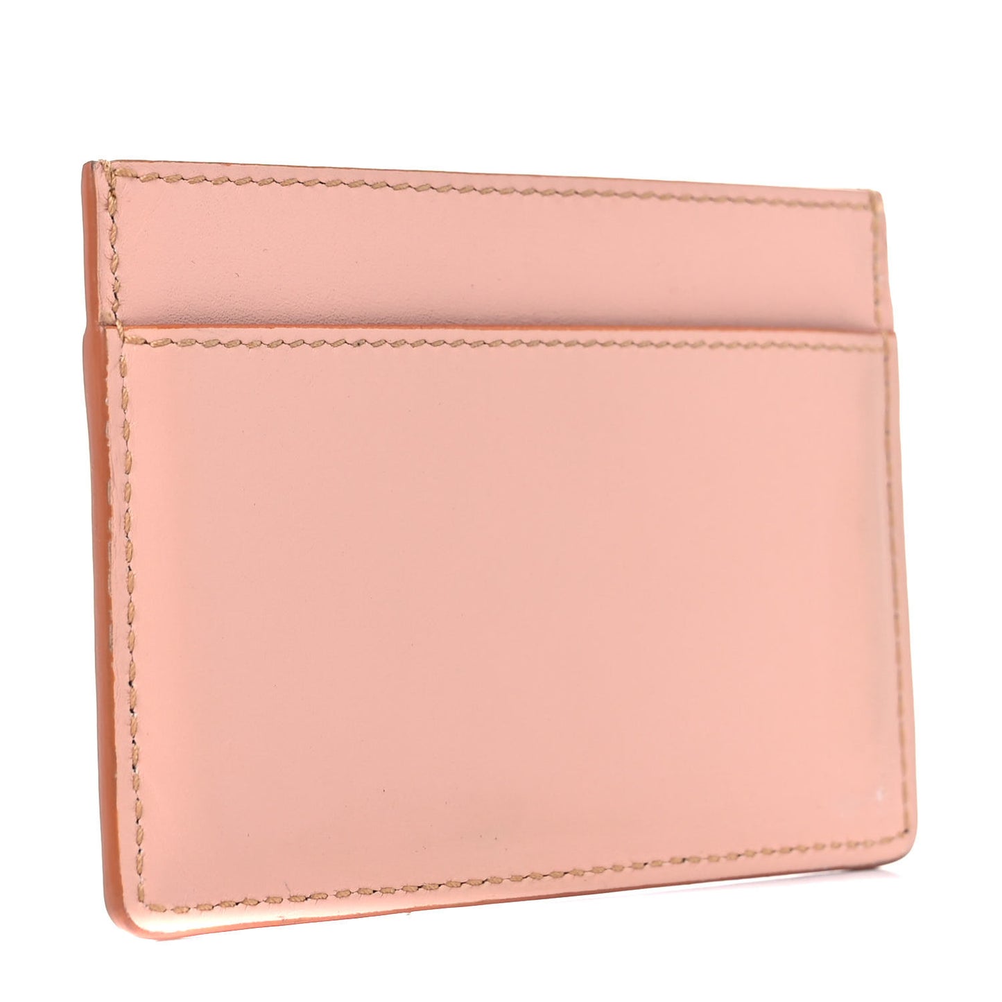 Calfskin Belle De Jour Card Case Blush