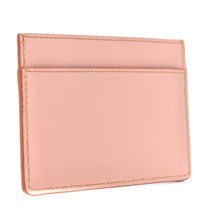 Saint Laurent Calfskin Belle De Jour Card Case Blush 3 of 7