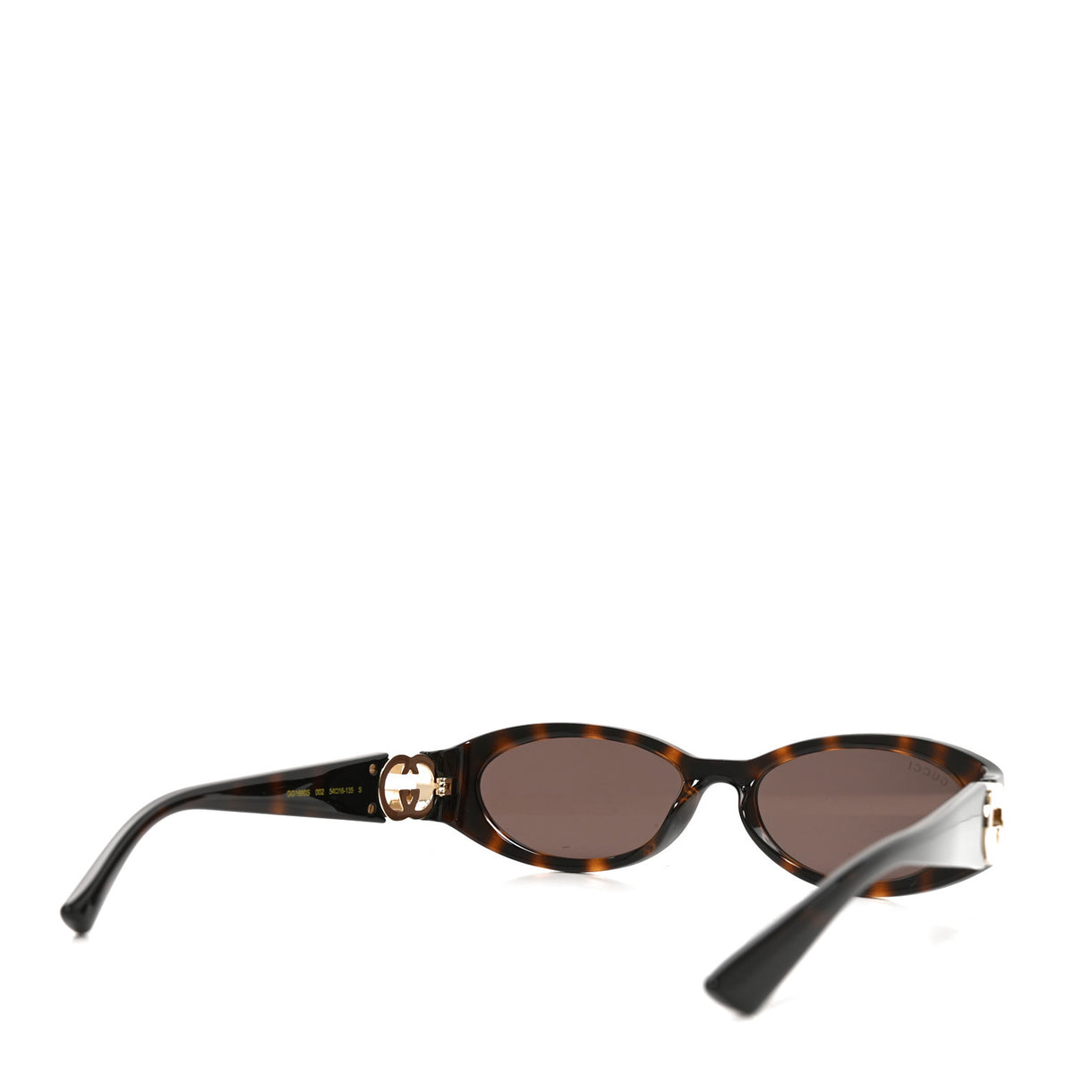 Gucci Acetate Oval Sunglasses GG1660S Tortoise 4 of 6