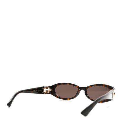 Gucci Acetate Oval Sunglasses GG1660S Tortoise 4 of 6