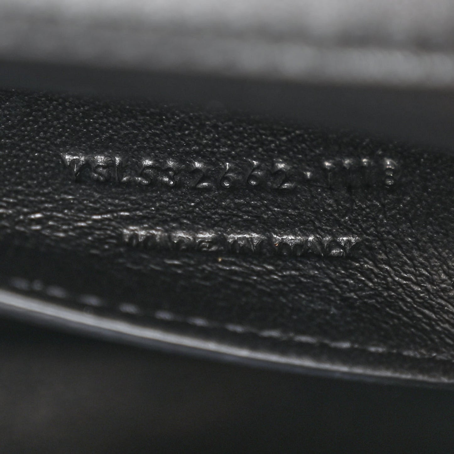 Lambskin Matelasse Chevron Monogram Small Sulpice Bag Black