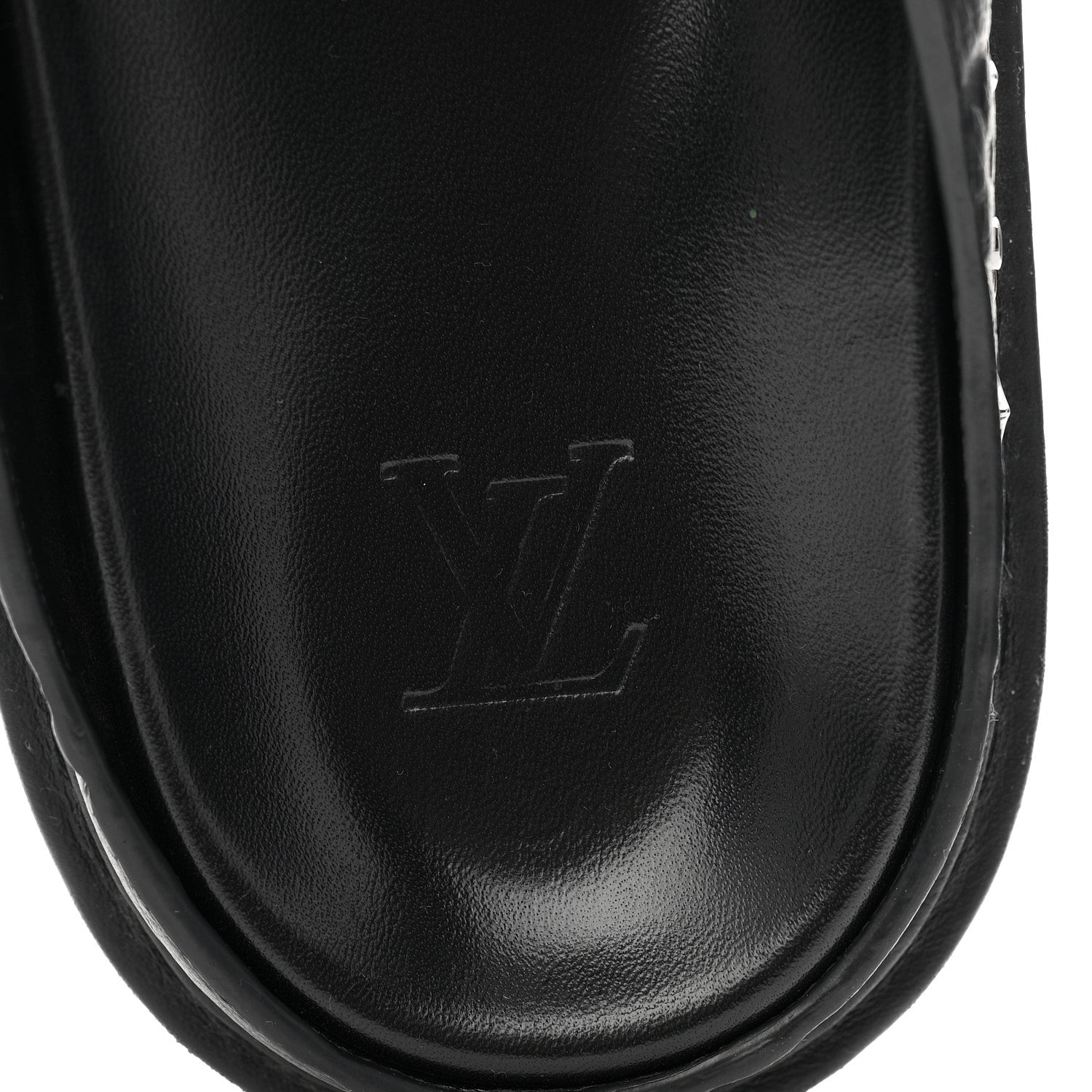 Louis Vuitton Empreinte Monogram LV Easy Mens Mule 8.5 Black 8 of 9