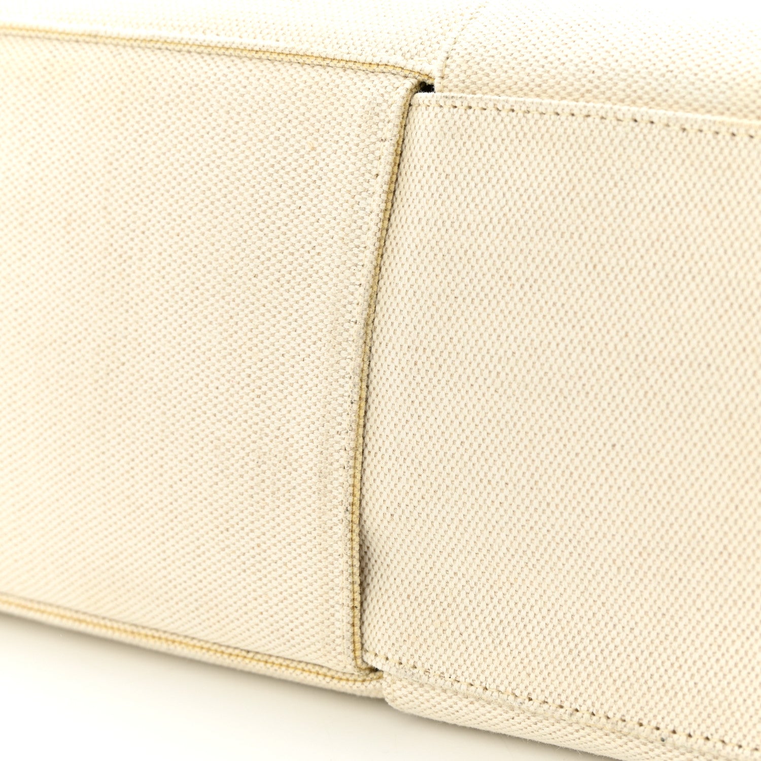 Bottega Veneta Canvas Intrecciato Large Arco Tote Beige Black 15 of 21