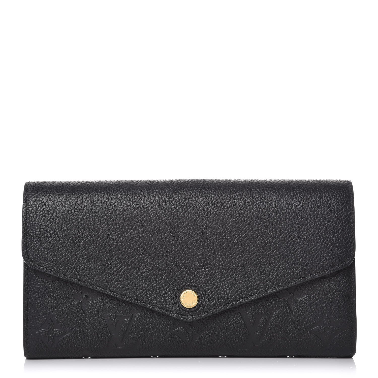 Louis Vuitton Empreinte Sarah Wallet NM Black 1 of 8