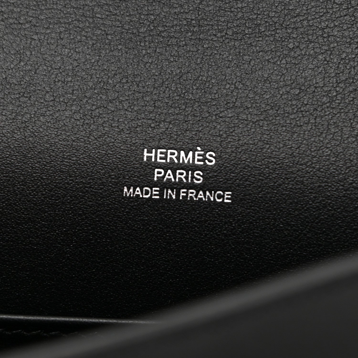 Hermes Swift Kelly Pochette Clutch Black 5 of 5