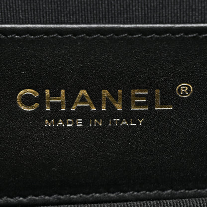 Chanel Lambskin Quilted Small Messenger Bag Black 6 of 10