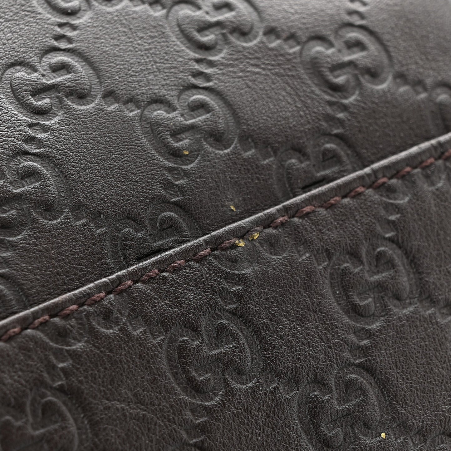 Guccissima Medium Sukey Boston Chocolate