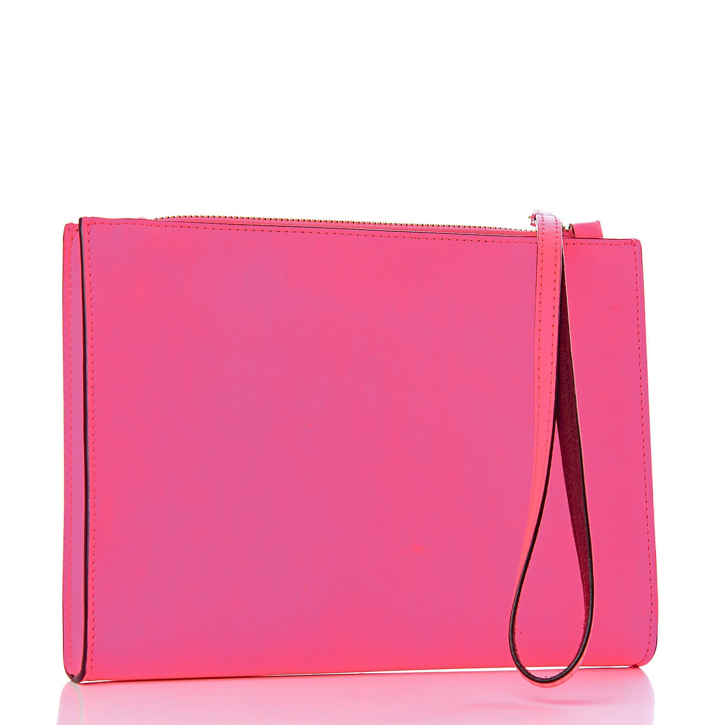 Alter Nappa Logo Pouch Fluorescent Pink