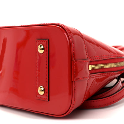 Louis Vuitton Vernis Alma BB Pomme D'Amour 9 of 10
