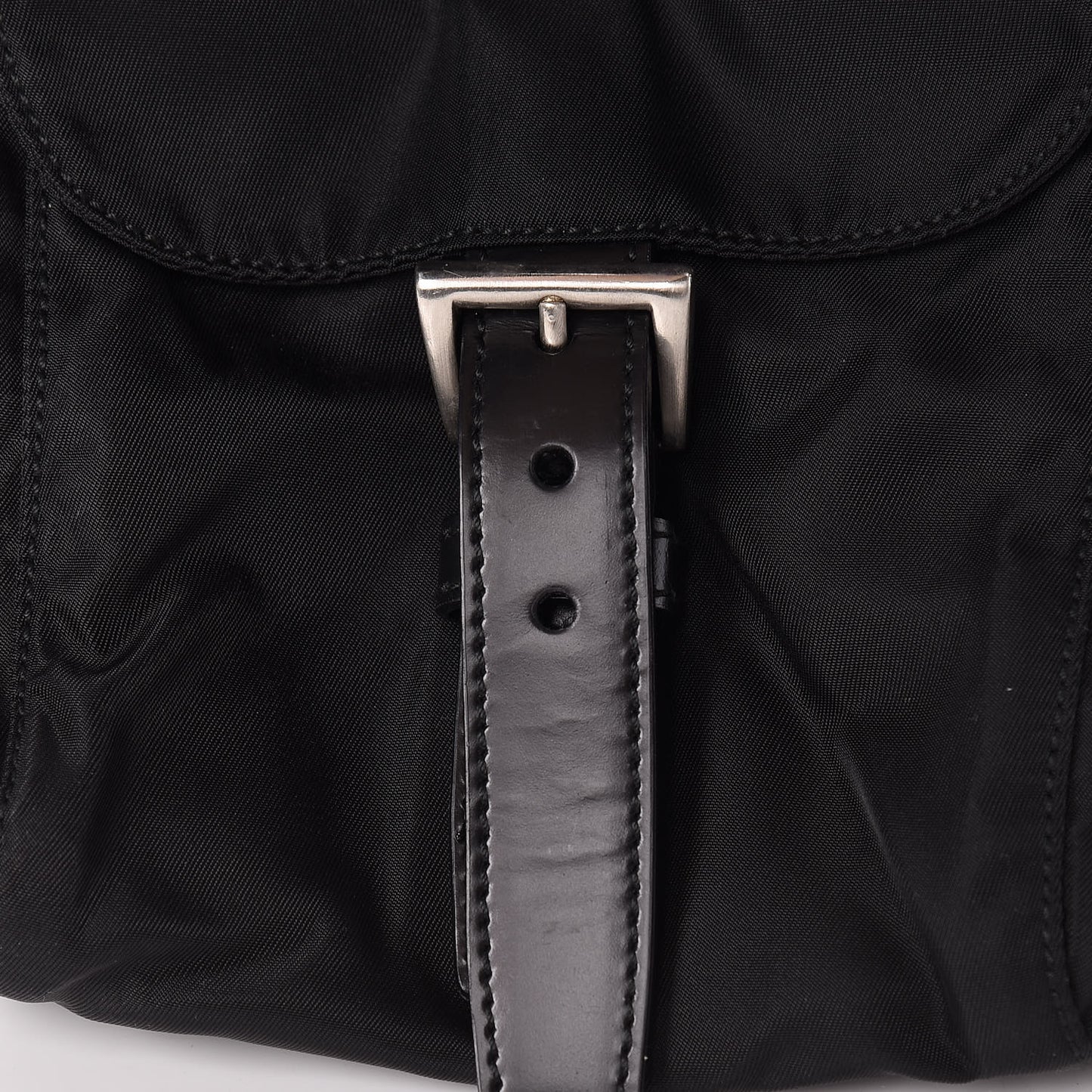 Nylon Vela Medium Backpack Black