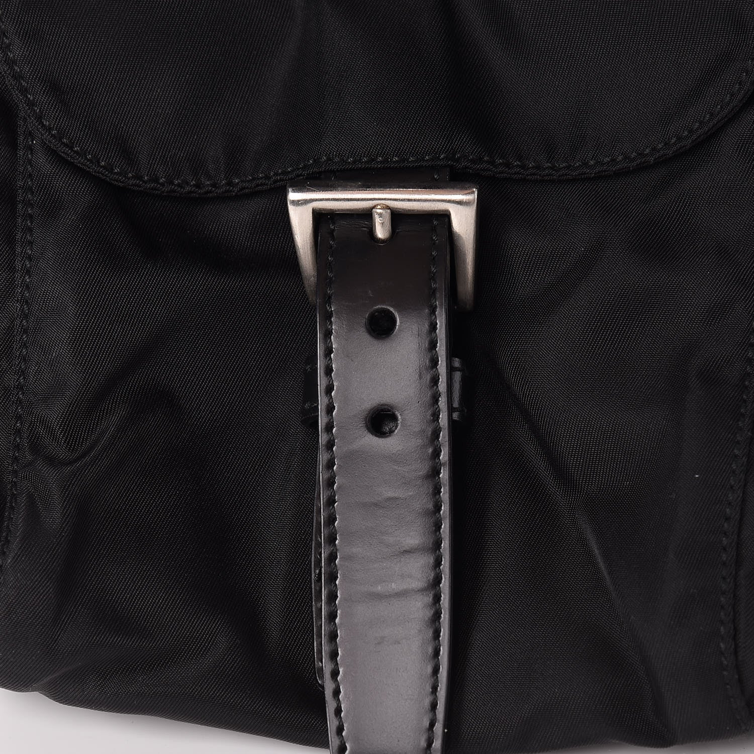 Prada Nylon Vela Medium Backpack Black 11 of 15