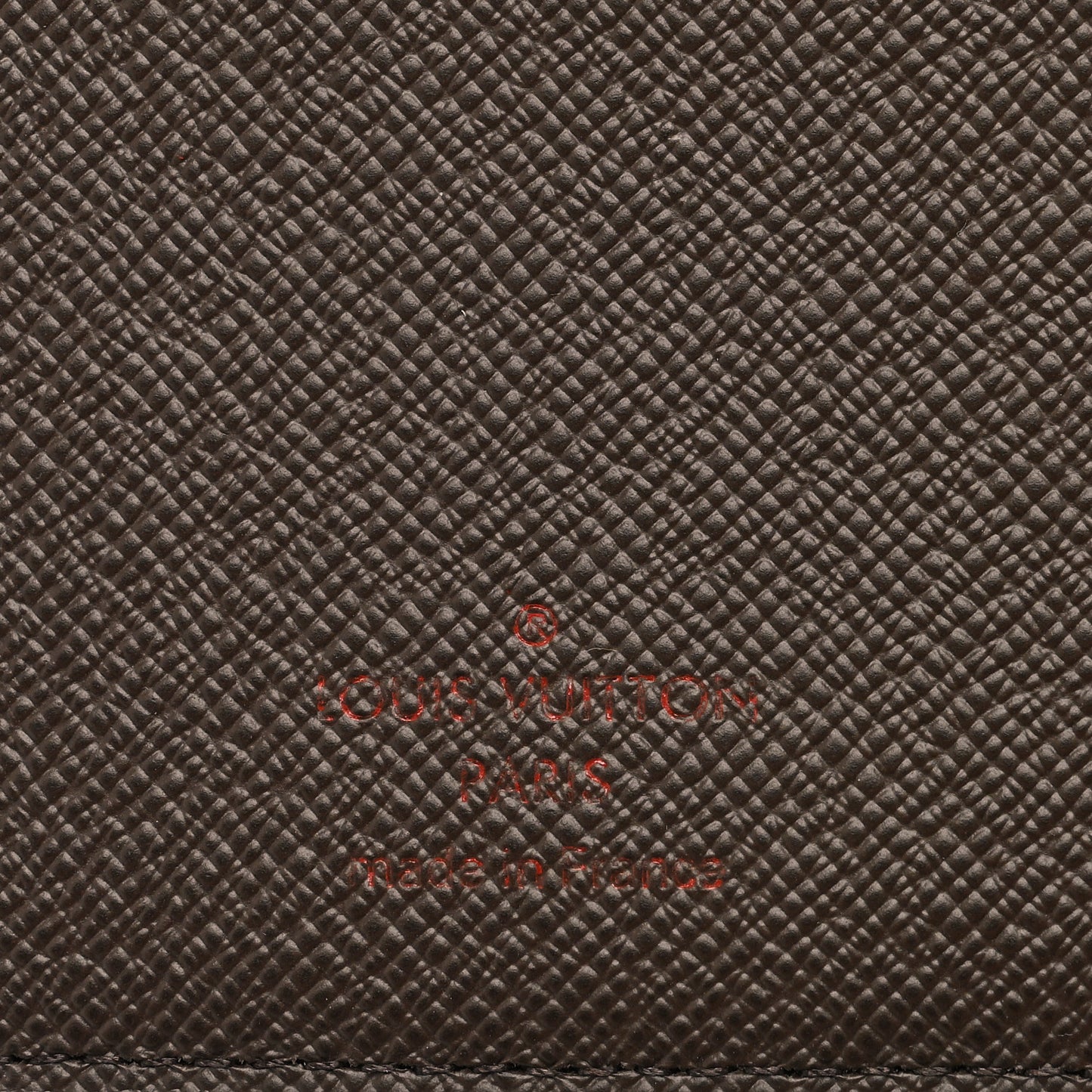Damier Ebene Desk Agenda Cover