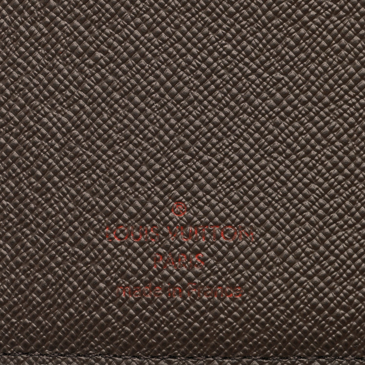Louis Vuitton Damier Ebene Desk Agenda Cover 6 of 6