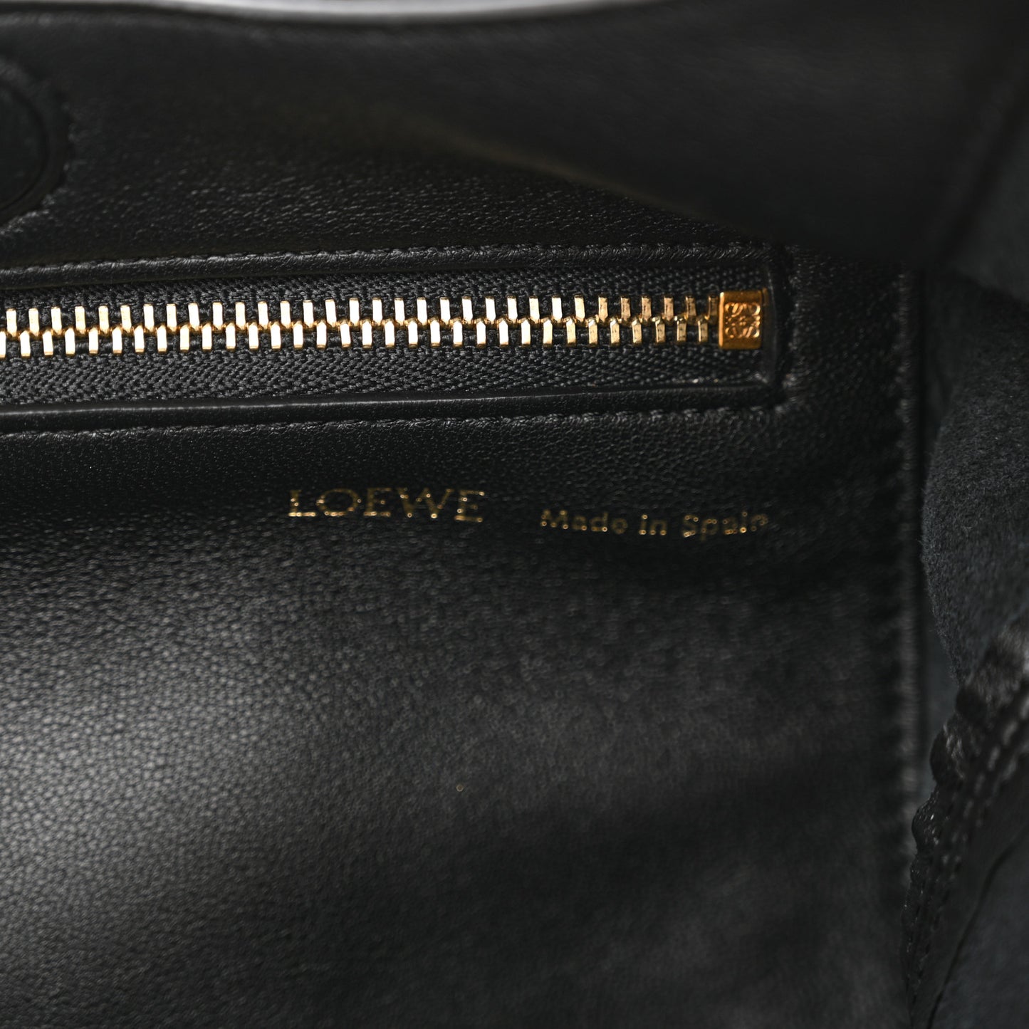 Buttery Nappa Lambskin Small Squeeze Bag Black