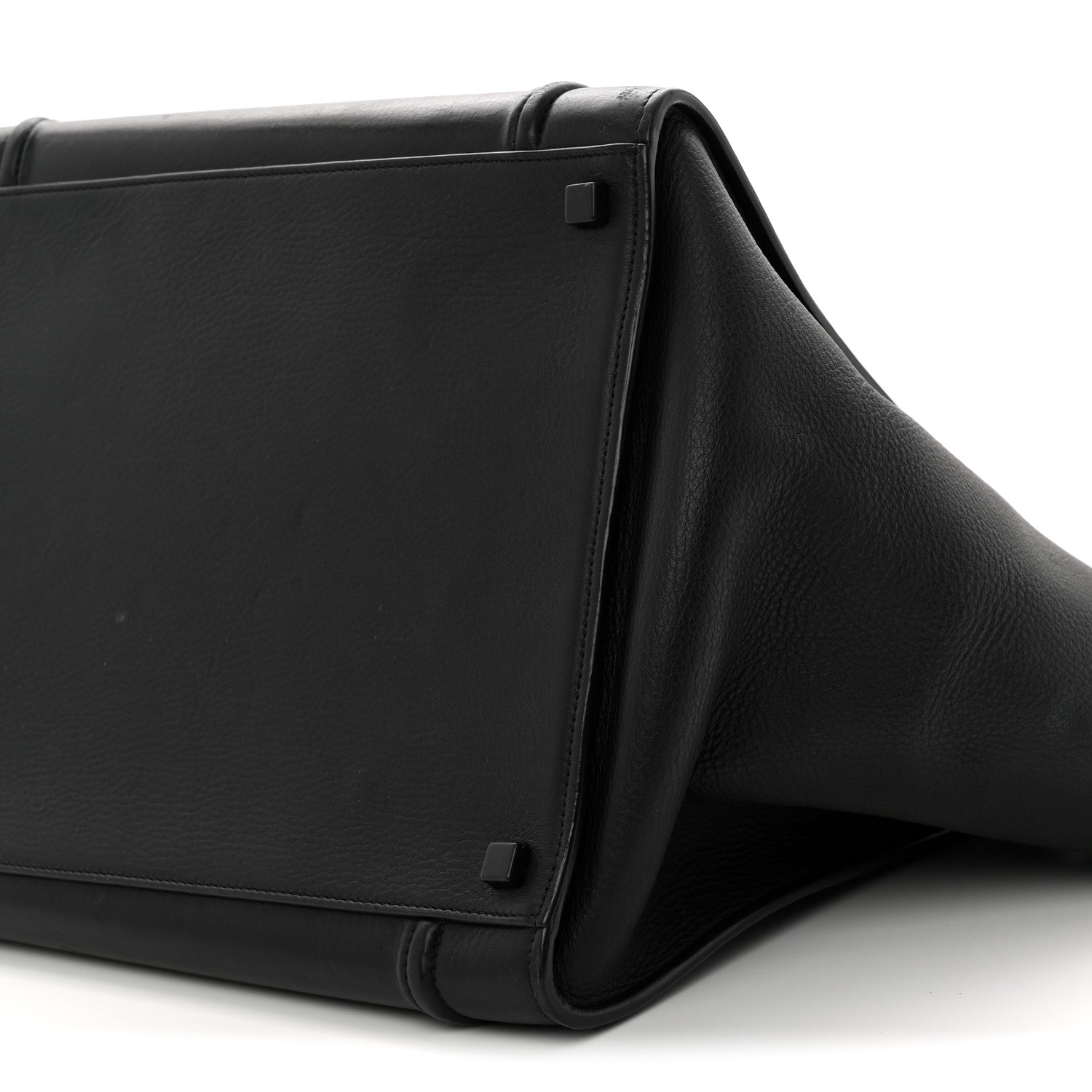Celine Smooth Calfskin Medium Phantom Luggage Black 9 of 12