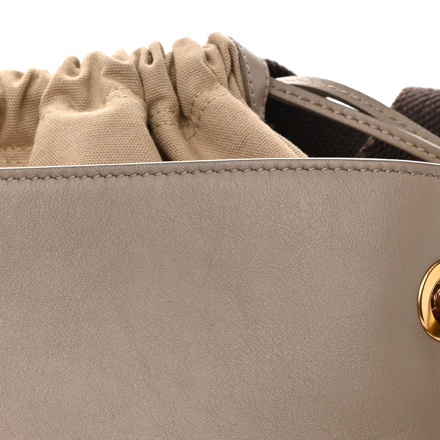 Chloe Smooth Calfskin Small Roy Bucket Bag Motty Grey 16 of 16