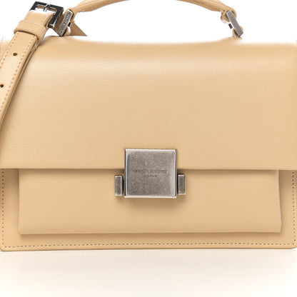 Saint Laurent Calfskin Medium Bellechasse Satchel Beige 9 of 9