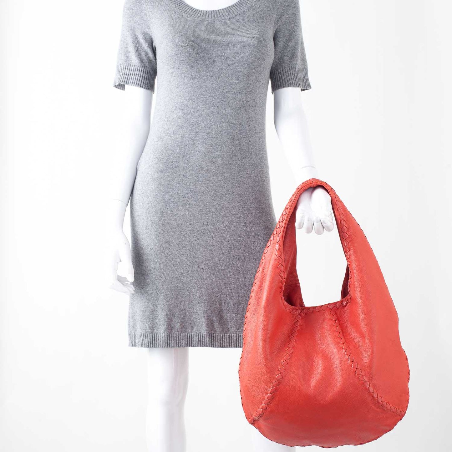 Cervo Deerskin Hobo Magma