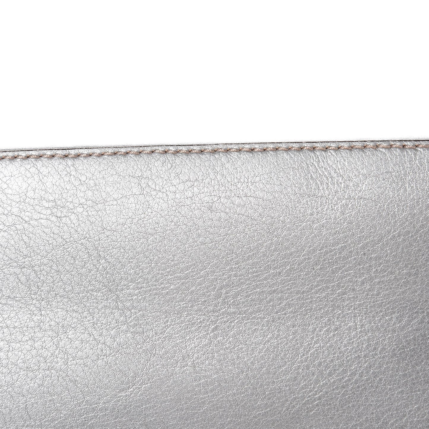 Guccissima Small Shoulder Bag Silver