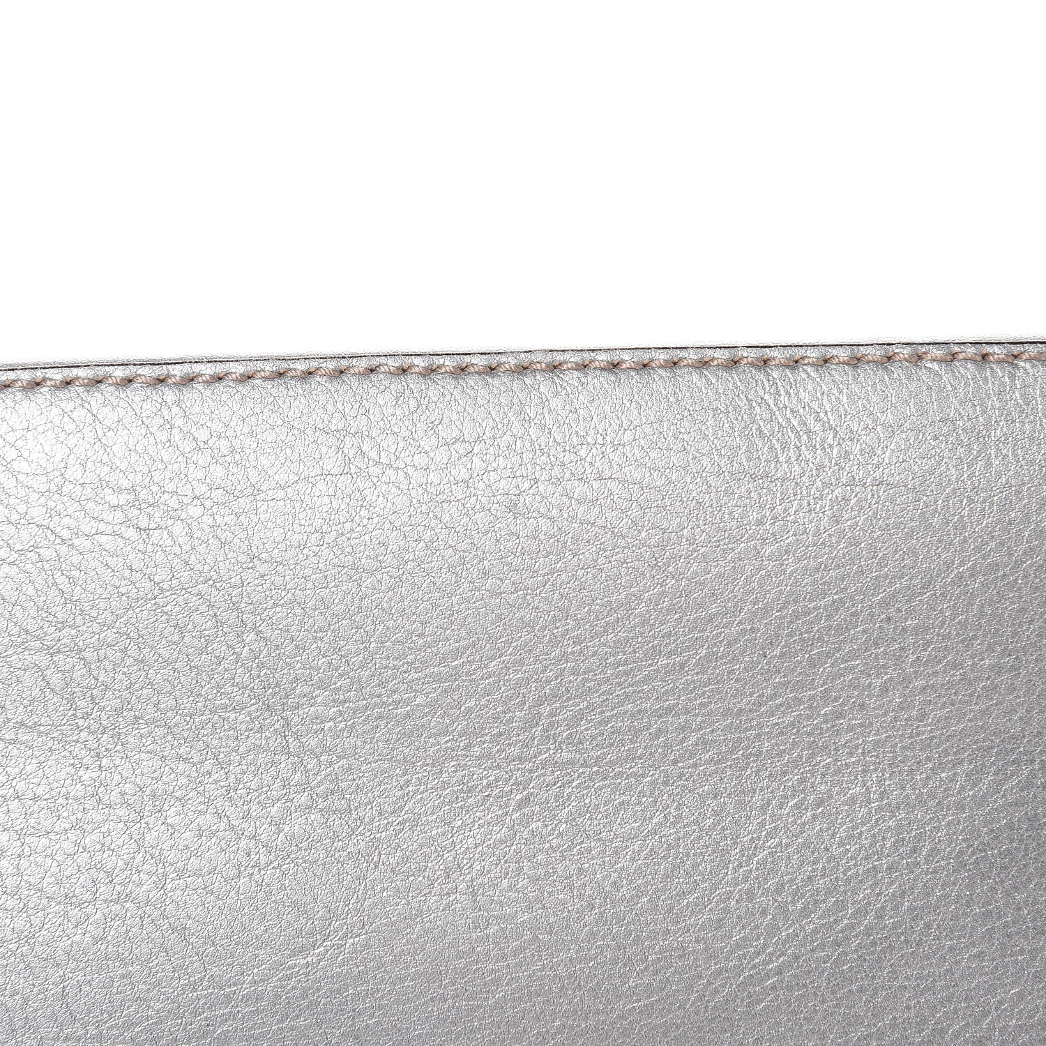 Gucci Guccissima Small Shoulder Bag Silver 11 of 14