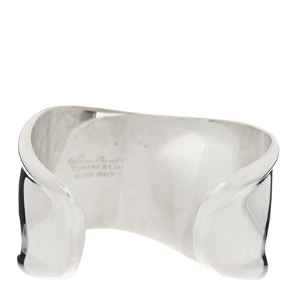 Tiffany Sterling Silver Small Elsa Peretti Right Wrist Bone Cuff Bracelet 2 of 3
