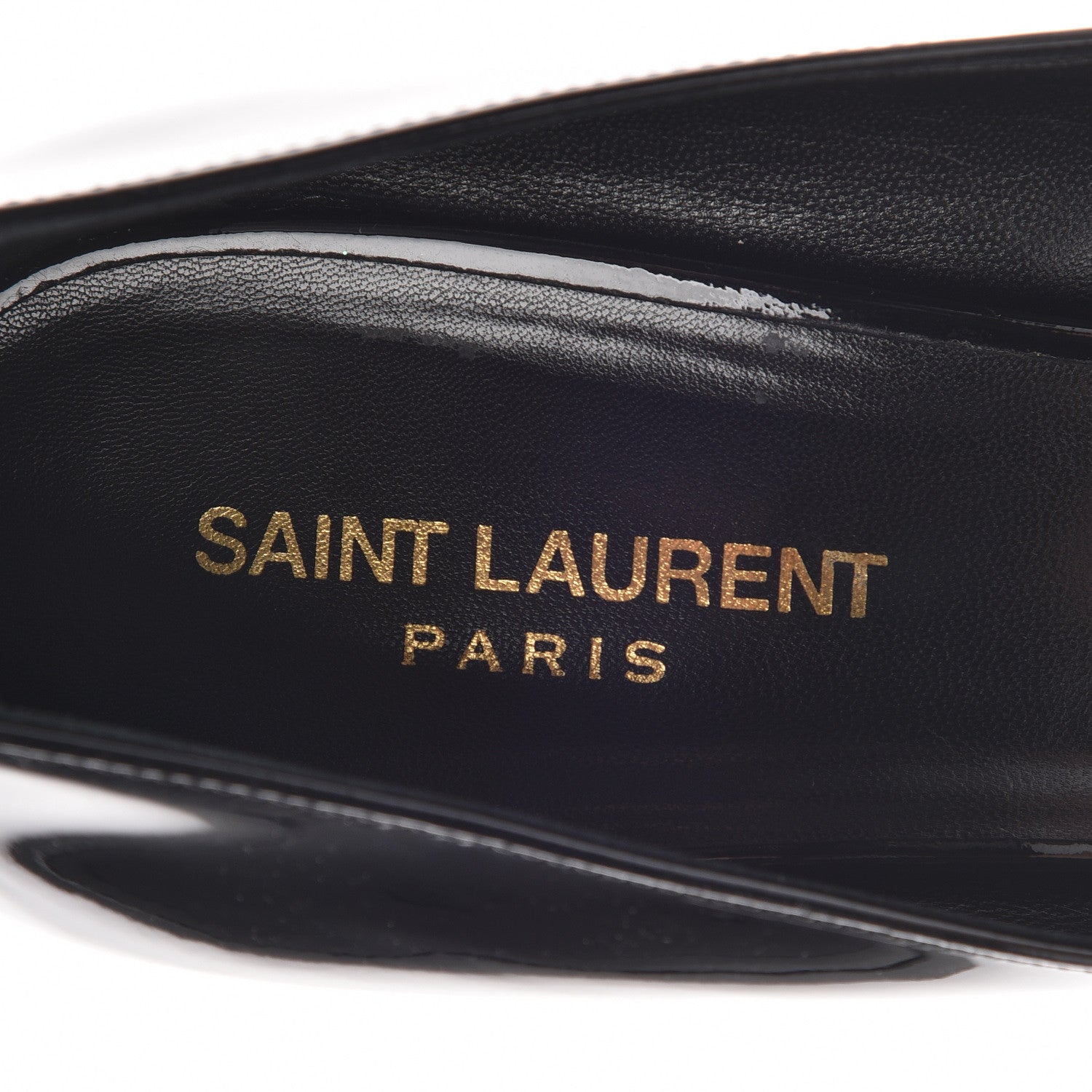 Saint Laurent Patent Zoe 110 Pump 41 Black 8 of 11