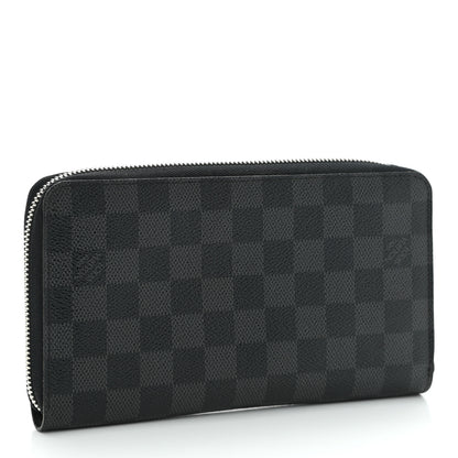 Louis Vuitton Damier Graphite Zippy Organizer Wallet 3 of 8