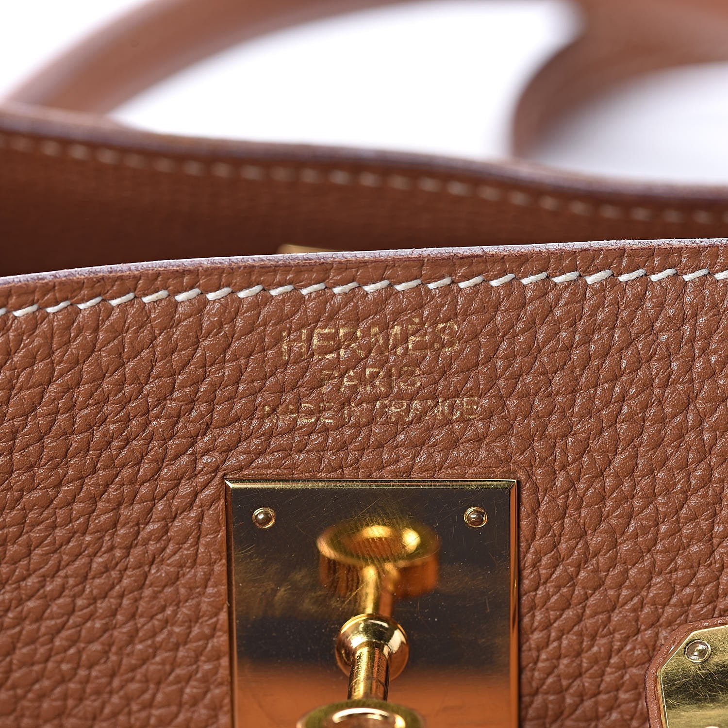 Hermes Togo Kelly Retourne 35 Gold 7 of 33