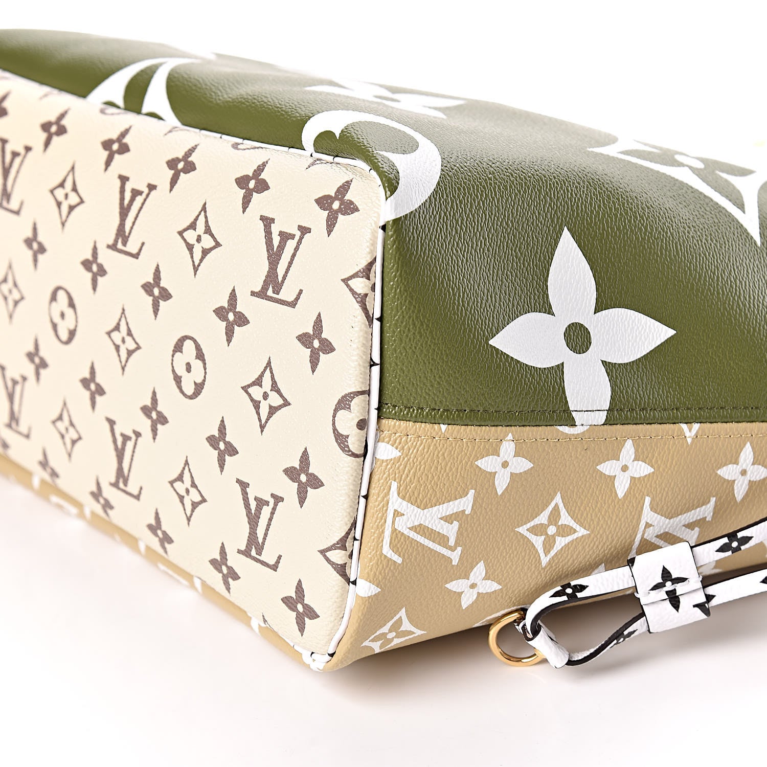 Louis Vuitton Monogram Giant Neverfull MM Kaki 12 of 12