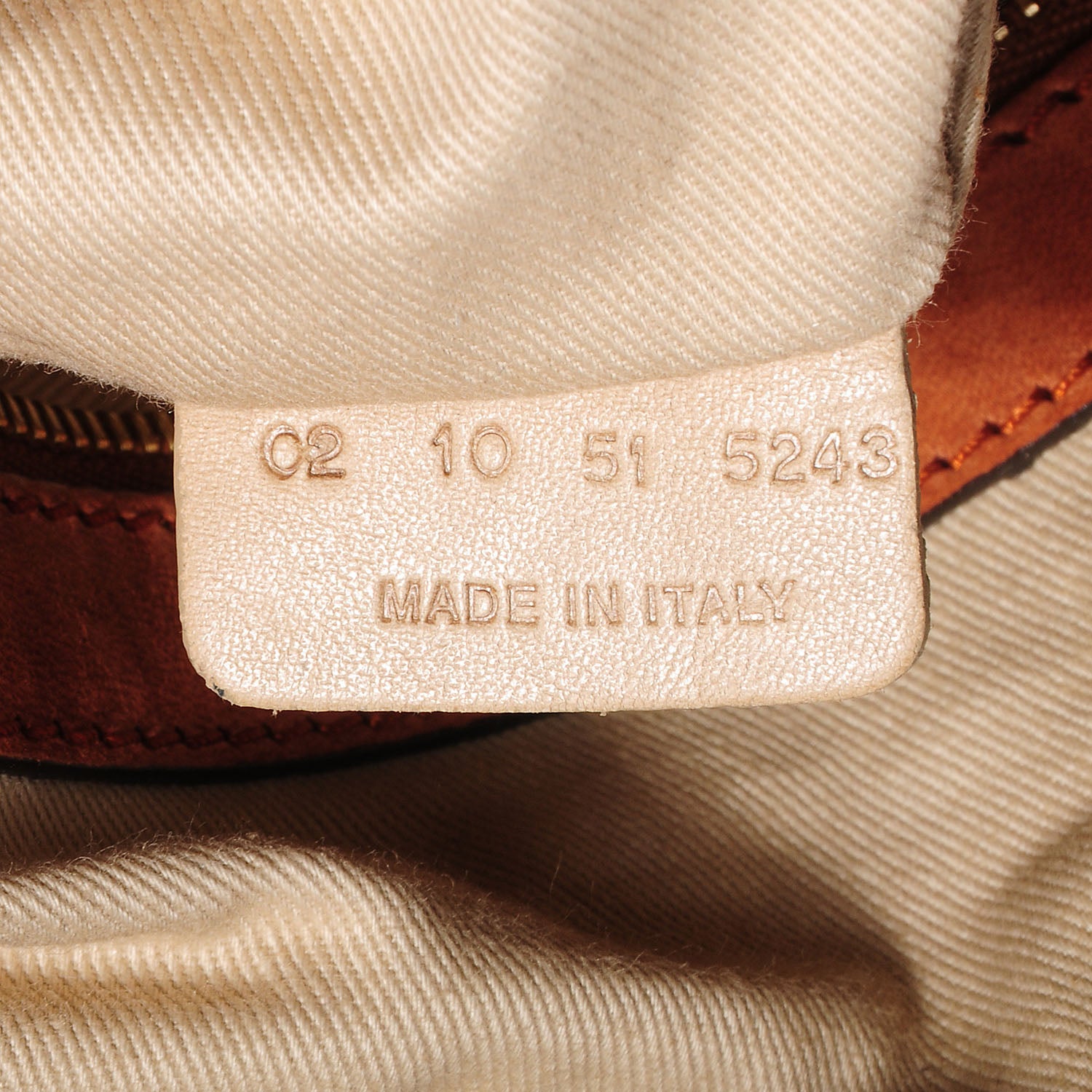 Chloe Calfskin Silverado Shoulder Bag Orange 7 of 10