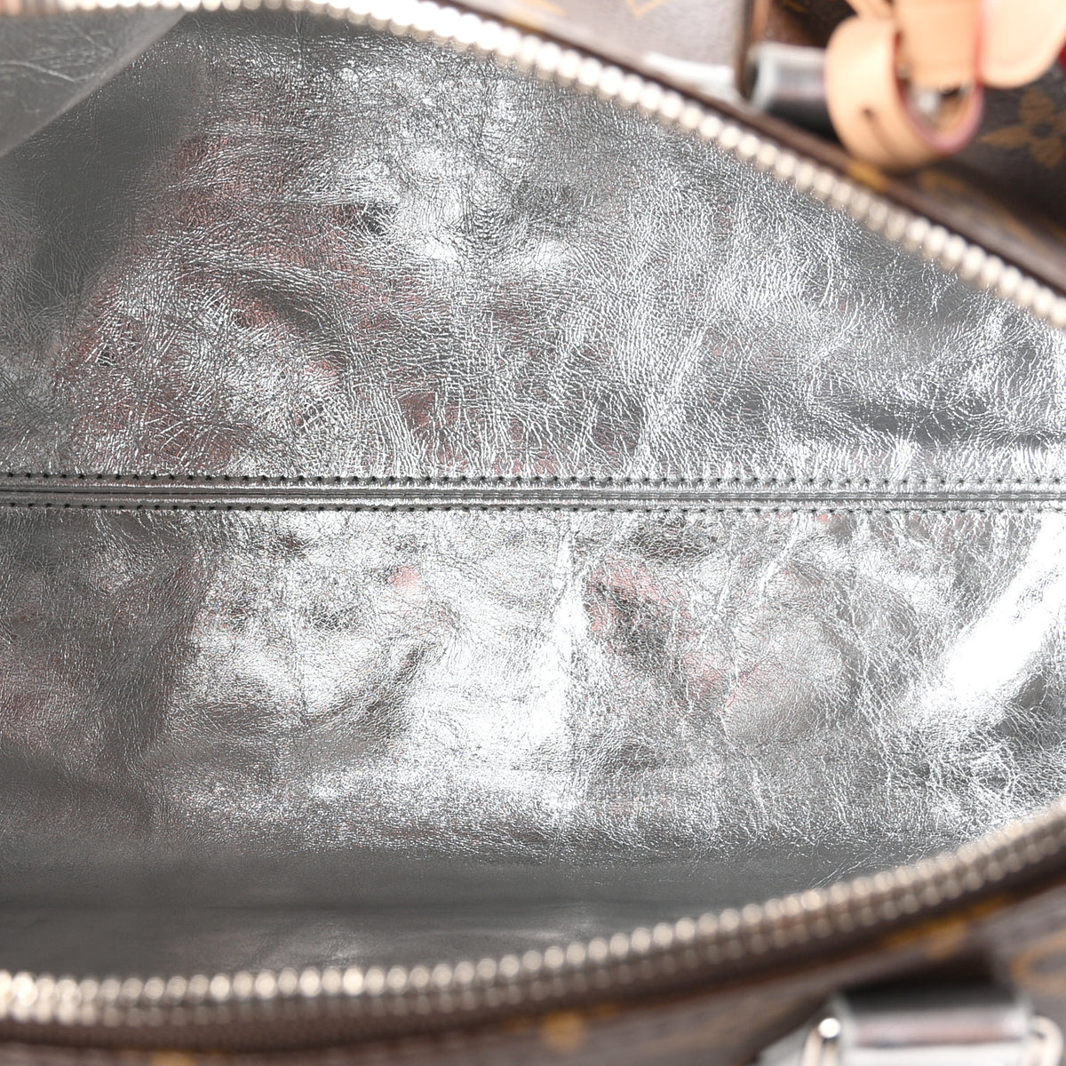 Louis Vuitton Monogram 57th Street NYC Speedy Soft 30 Silver 8 of 17