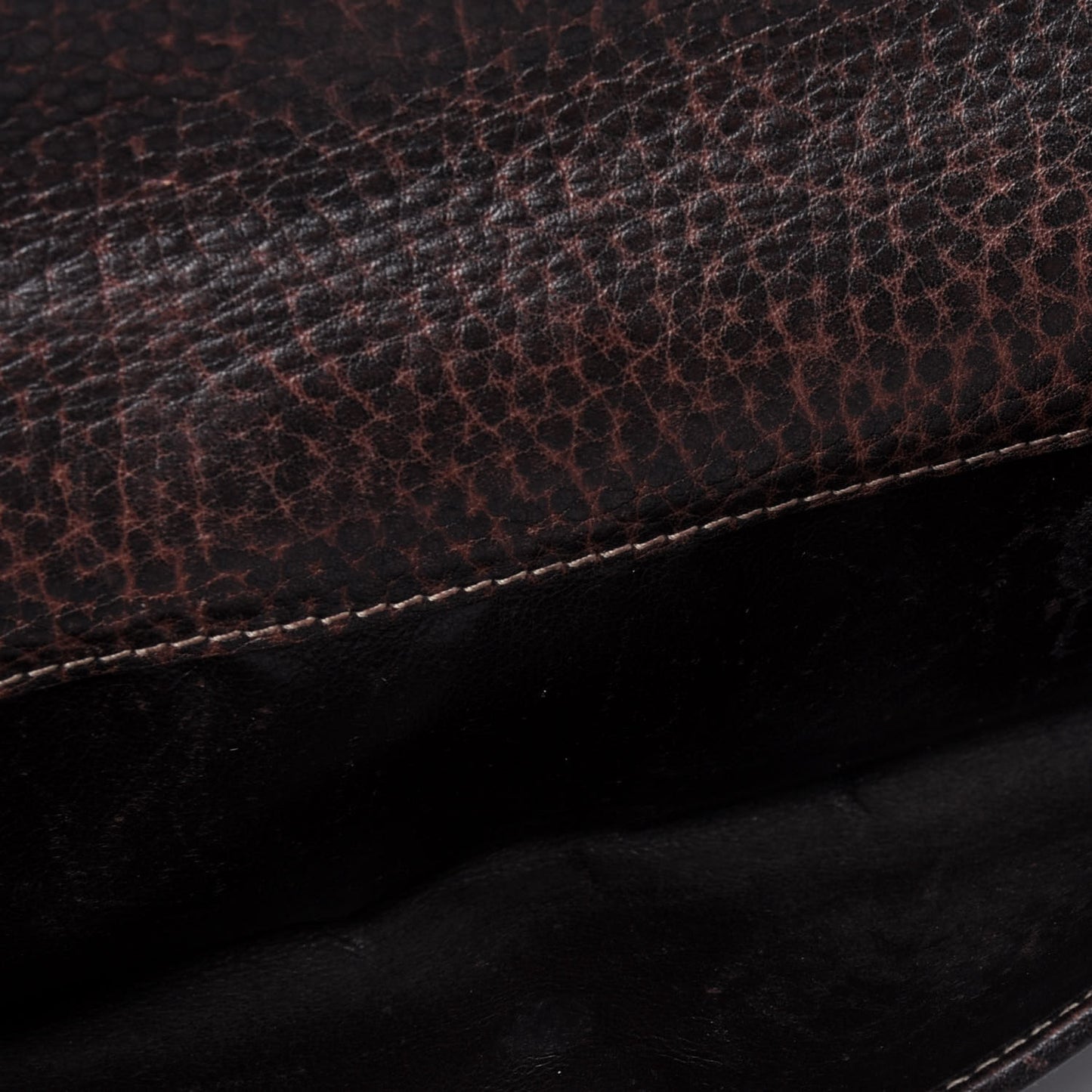 Guccissima Horsebit Continental Wallet Dark Brown