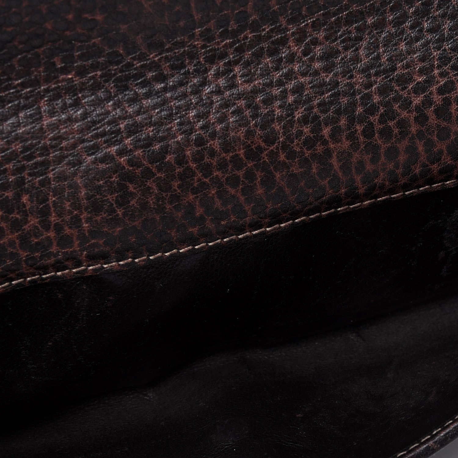 Gucci Guccissima Horsebit Continental Wallet Dark Brown 7 of 18