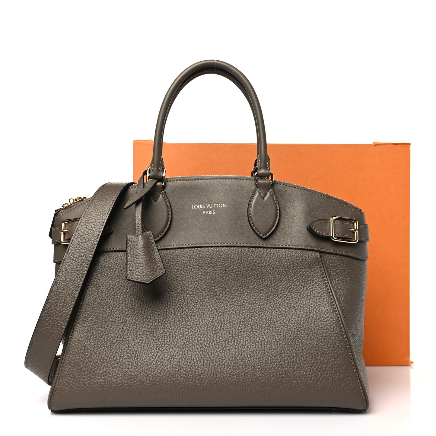 Taurillon Calfskin Vendome MM Earth