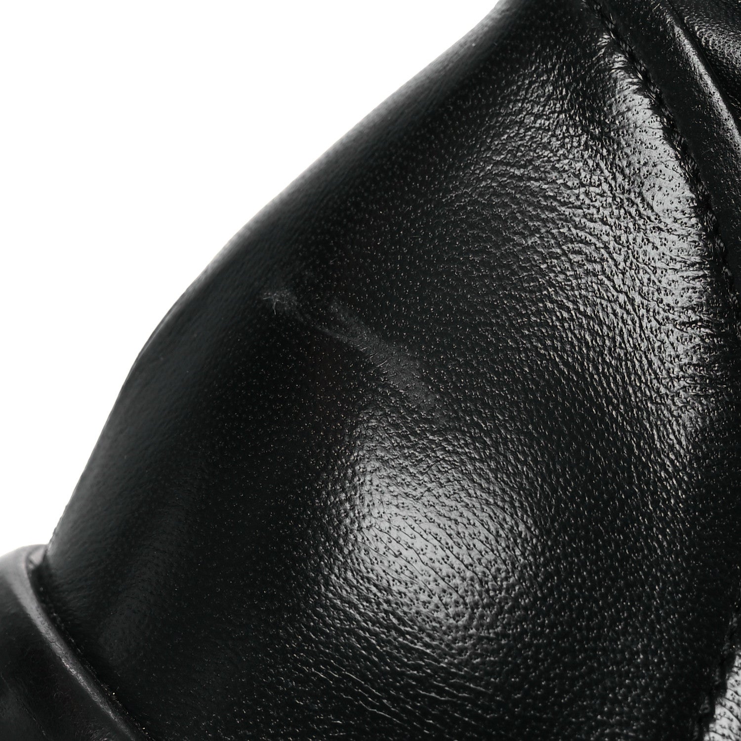 Chanel Lambskin Pearl Short Boots 40.5 Black 11 of 12