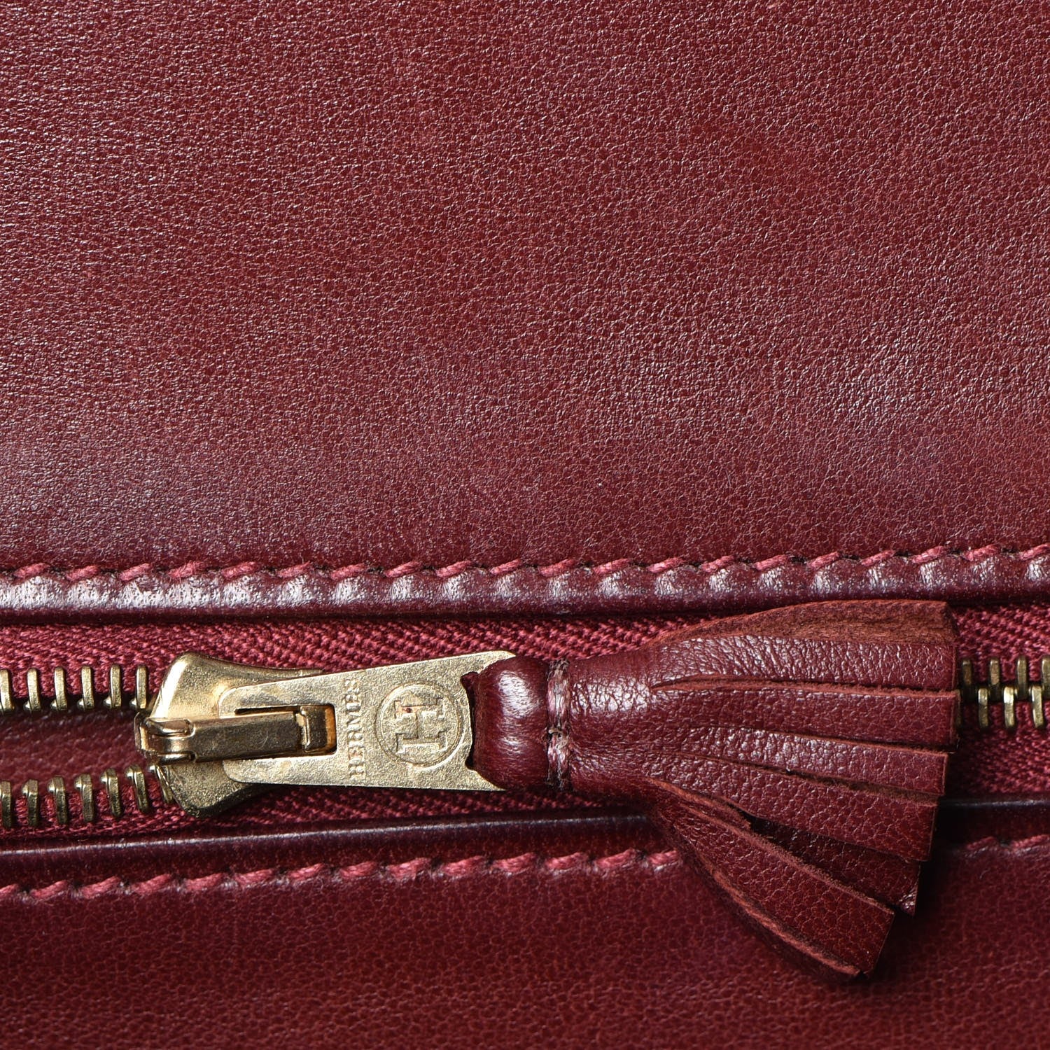 Hermes Shiny Alligator Constance 23 Bordeax 8 of 18