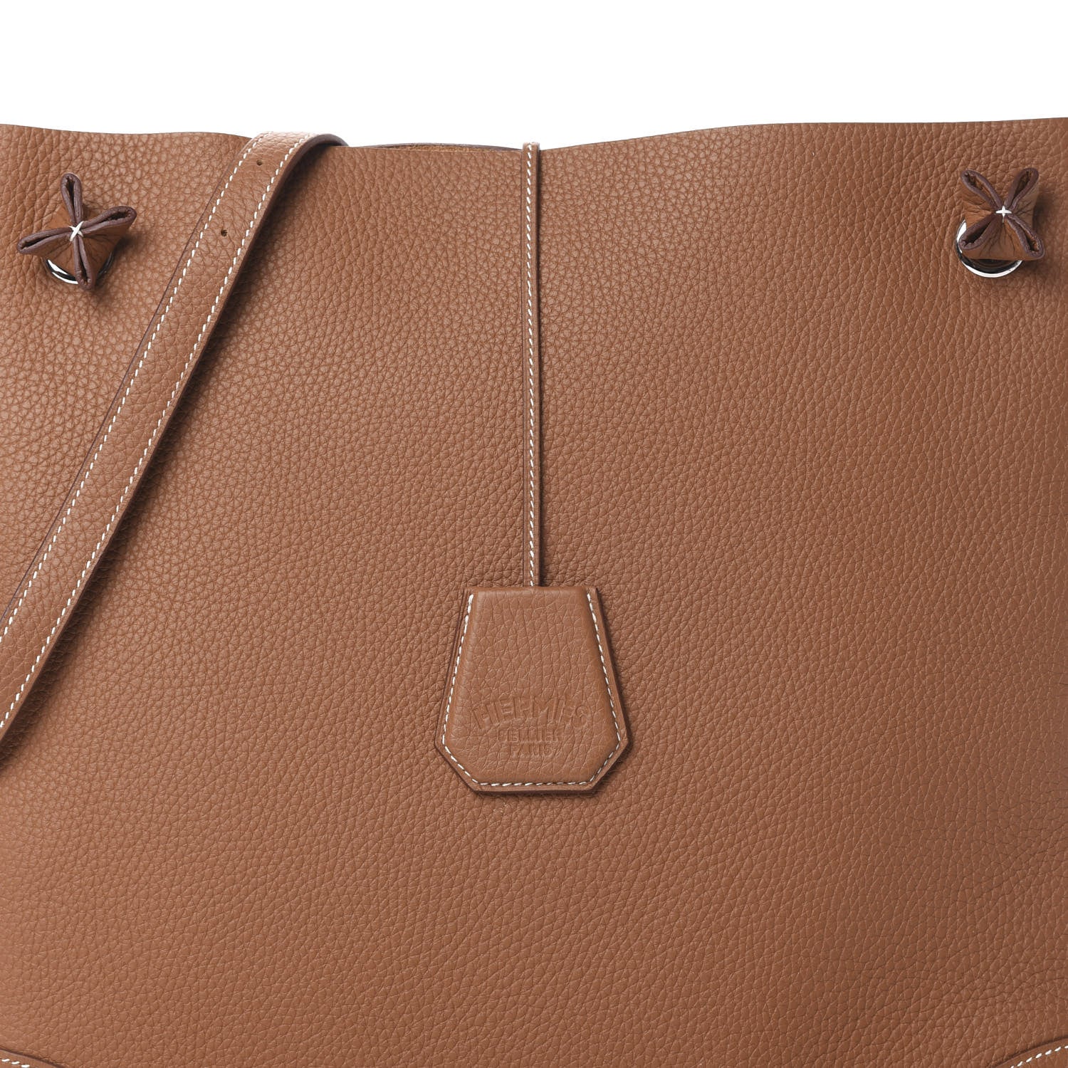 Hermes Taurillon Clemence Silkycity 33 Gold 7 of 12